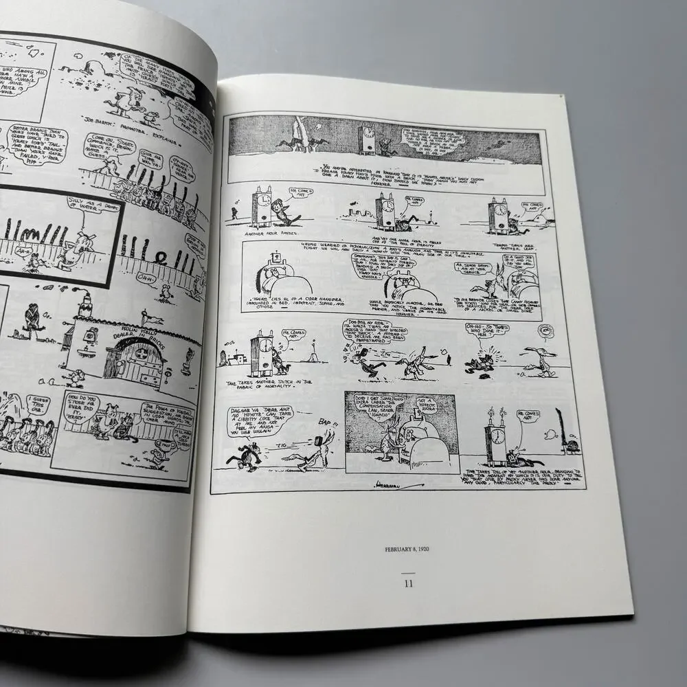 Krazy + Ignatz Pilgrims on Road to Nowhere Vol 5 1920 George Herriman PB Book